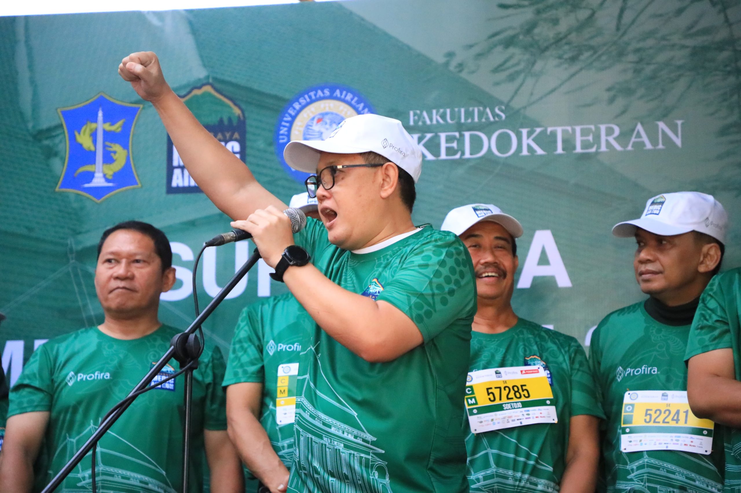 Pj. Gubernur Jatim Beri Sambutan di Surabaya Medic Air Run 2024